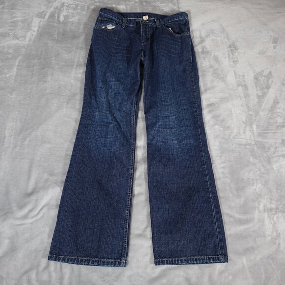 Vintage Fermani Denim Jeans Mens 34 (32x31) Baggy Straight Pocket Design Y2K - Picture 7 of 11